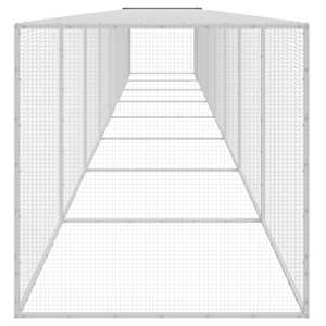Klec pro kuřata se střechou antracitová 803 x 98 x 90 cm ocel - obrázek 4