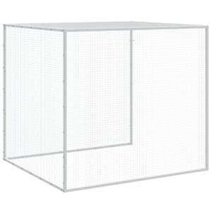 Klec pro kuřata se střechou antracitová 1 003 x 98 x 90 cm ocel - obrázek 8