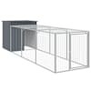 vidaXL kanapuur aedikuga, antratsiithall, 110x405x110 cm, teras