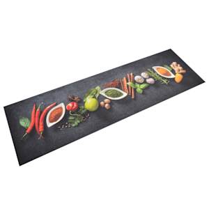 vidaXL k&ouml;&ouml;givaip, pestav, v&uuml;rtsid, 45 x 150 cm, samet