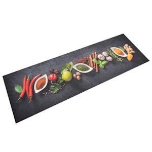 Kuchyňský koberec omyvatelný Koření 60 x 180 cm samet - obrázek 1
