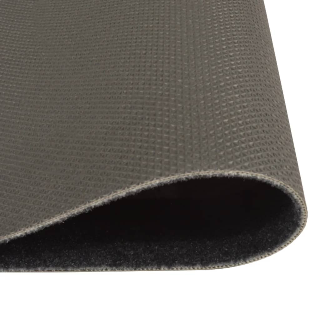 Thumbnail - vidaXL Küchenteppich Waschbar Coffee Schwarz 60x180 cm Samt