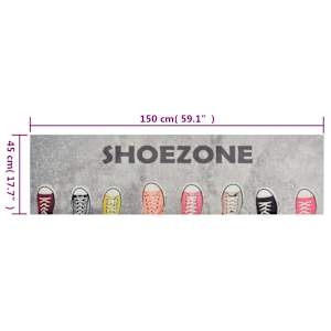 Kuchyňský koberec omyvatelný Shoezone 45 x 150 cm samet - obrázek 5