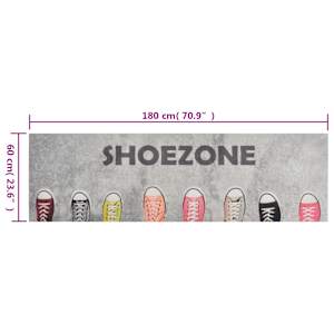 Kuchyňský koberec omyvatelný Shoezone 60 x 180 cm samet - obrázek 5
