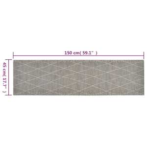 Kuchyňský koberec omyvatelný Kosočtverce 45 x 150 cm samet - obrázek 5