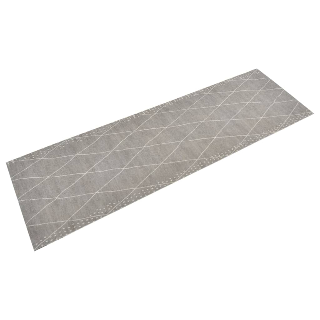 vidaXL Keittiön pestävä matto neljäkäs 60×180 cm sametti