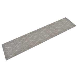 Kuhinjska preproga pralna rombi 60x300 cm žamet