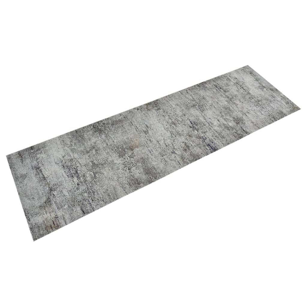 vidaXL Keittiön pestävä matto betoni 60×180 cm sametti