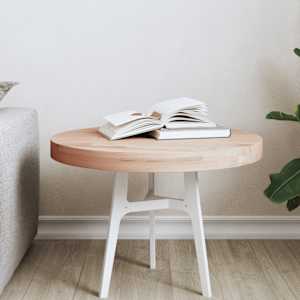 Mizna plošča Ø50x4 cm okrogla trdna bukovina