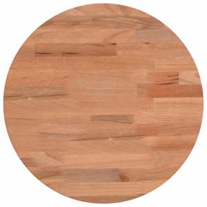 vidaXL lauaplaat, &Oslash;30 x 1,5 cm, &uuml;mmargune, p&ouml;&ouml;kpuu
