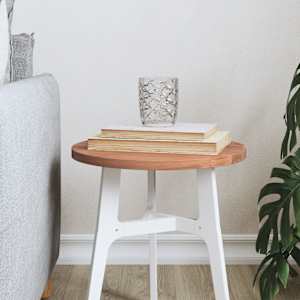 Mizna plošča Ø30x1,5 cm okrogla trdna bukovina