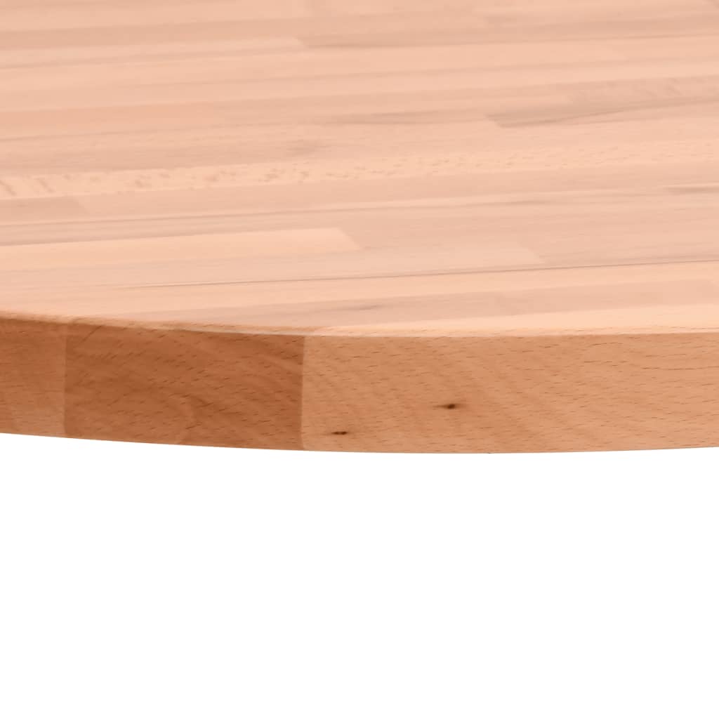 vidaXL tömör bükkfa kerek asztallap Ø30x2,5 cm
