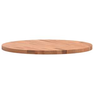 Stolní deska Ø 60 x 2,5 cm kulatá masivní bukové dřevo - obrázek 6