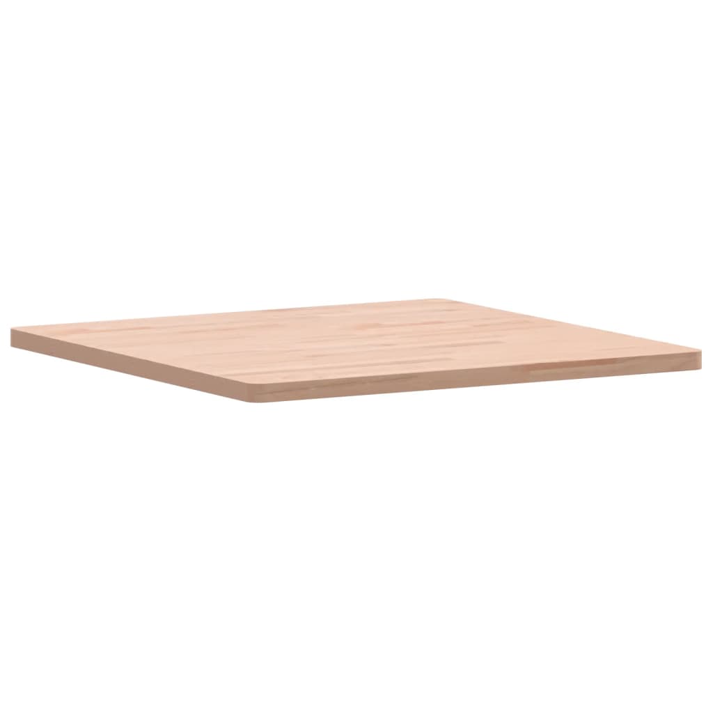 vidaXL Pöytälevy 70x70x2,5 cm neliö täysi pyökki