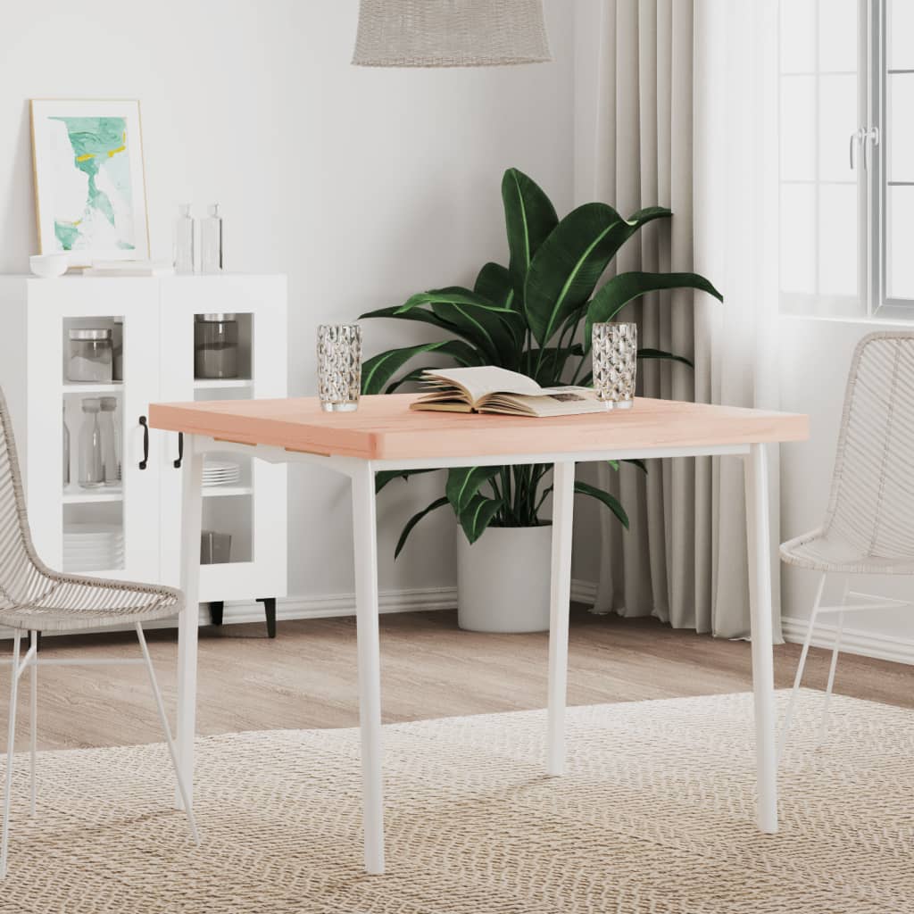 Table Top Wooden Replacement Desk Top Dining Table Top Solid Wood Beech vidaXL