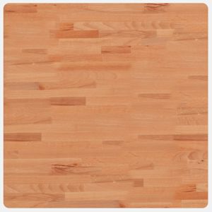 Stolní deska 70 x 70 x 1,5 cm čtvercová masivní bukové dřevo - obrázek 2