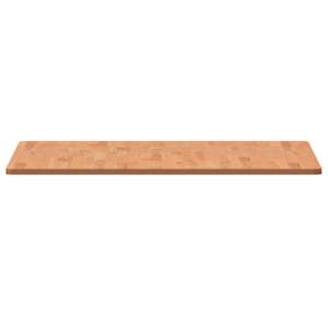 Stolní deska 80 x 80 x 1,5 cm čtvercová masivní bukové dřevo - obrázek 5