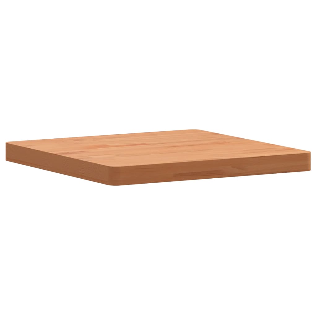 vidaXL Tafelblad vierkant 50x50x4 cm massief beukenhout bruin, foto 4
