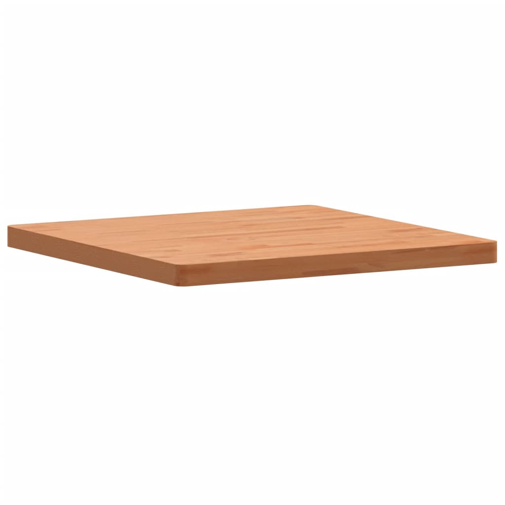 vidaXL Tafelblad vierkant 70x70x4 cm massief beukenhout bruin, foto 4