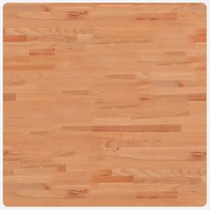 Stolní deska 80 x 80 x 4 cm čtvercová masivní bukové dřevo - obrázek 2