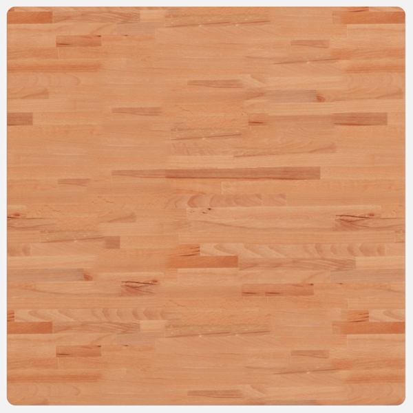 vidaXL lauaplaat, 90 x 90 x 4 cm, kandiline, p&ouml;&ouml;kpuu