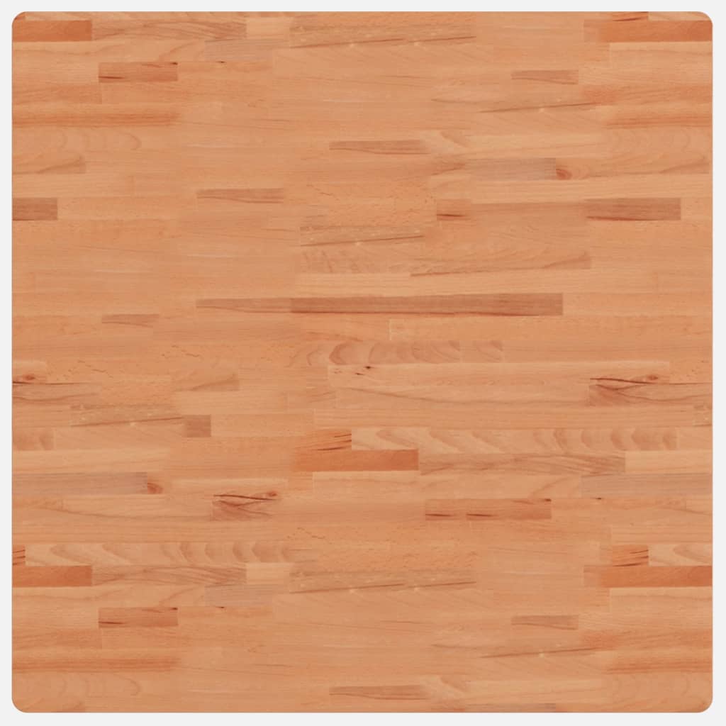 vidaXL Stolní deska 90 x 90 x 4 cm čtvercová masivní bukové dřevo