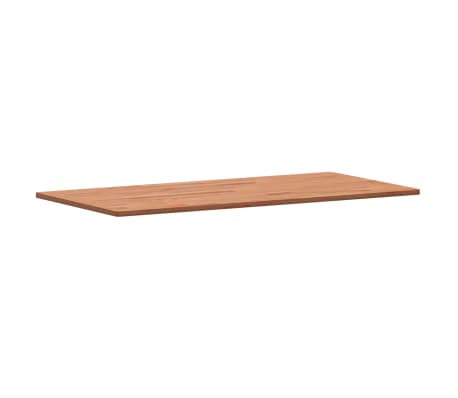 vidaXL Comptoir de salle de bain 80x40x1,5 cm bois massif de h&ecirc;tre