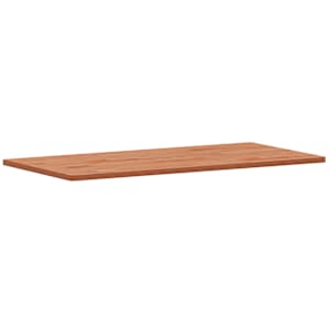 vidaXL Πάγκος Μπάνιου 100 x 50 x 1,5 εκ. από Μασίφ Ξύλο Οξιάς