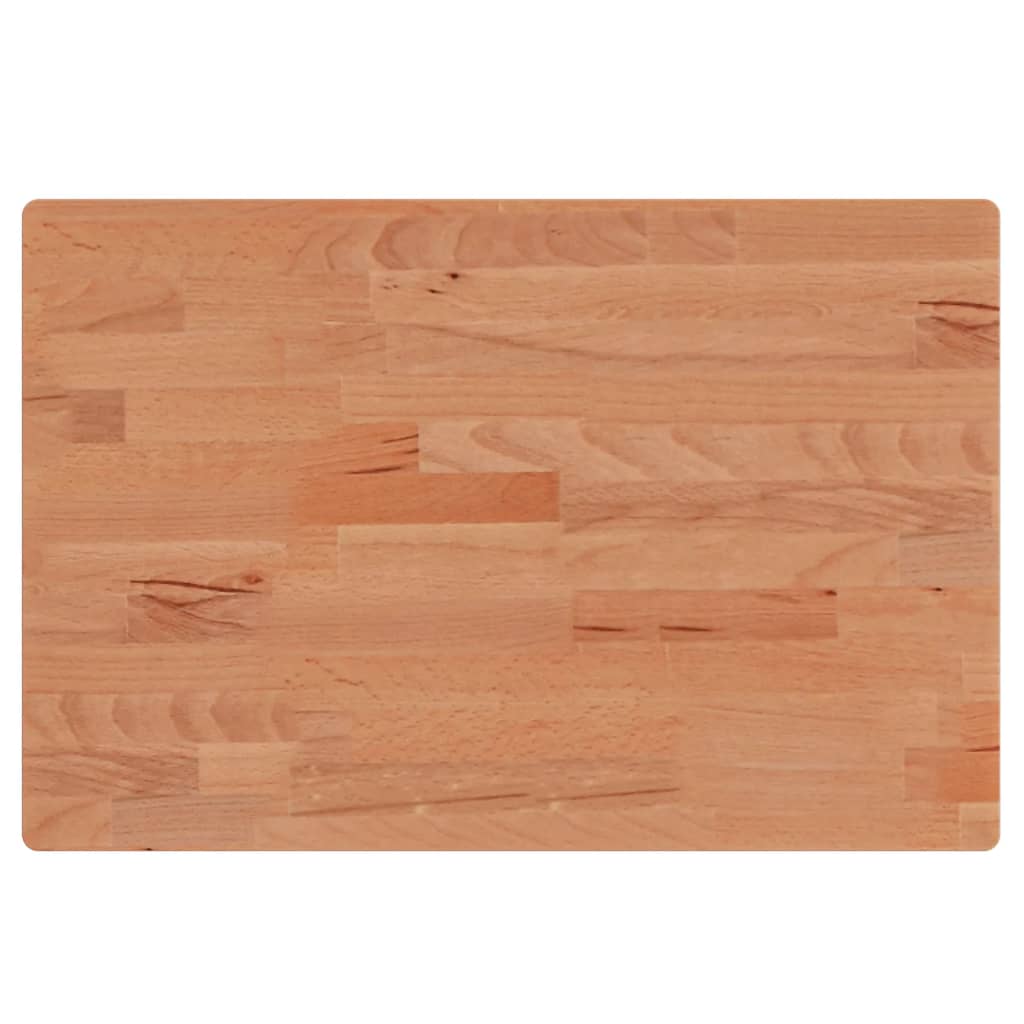 vidaXL Koupelnová deska 60 x 40 x 1,5 cm masivní bukové dřevo