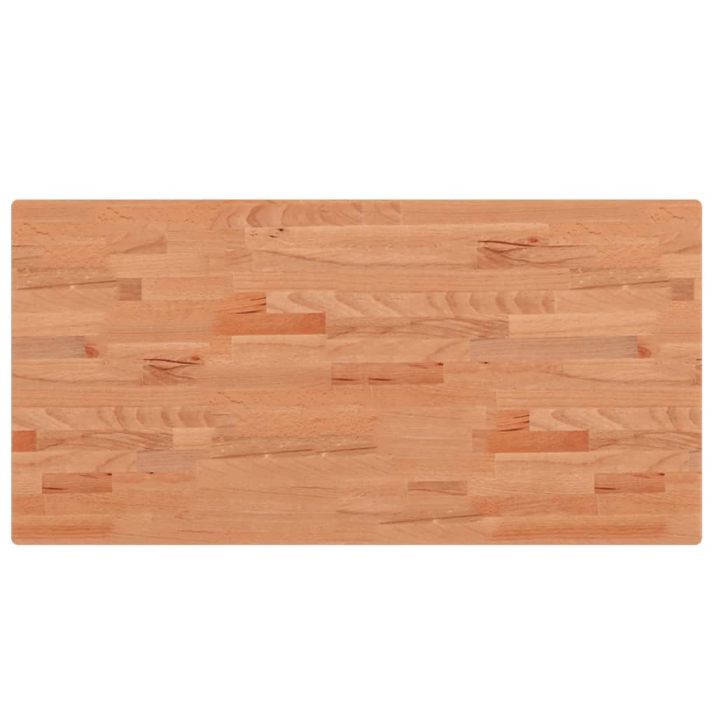 vidaXL Koupelnová deska 100 x 50 x 2,5 cm masivní bukové dřevo