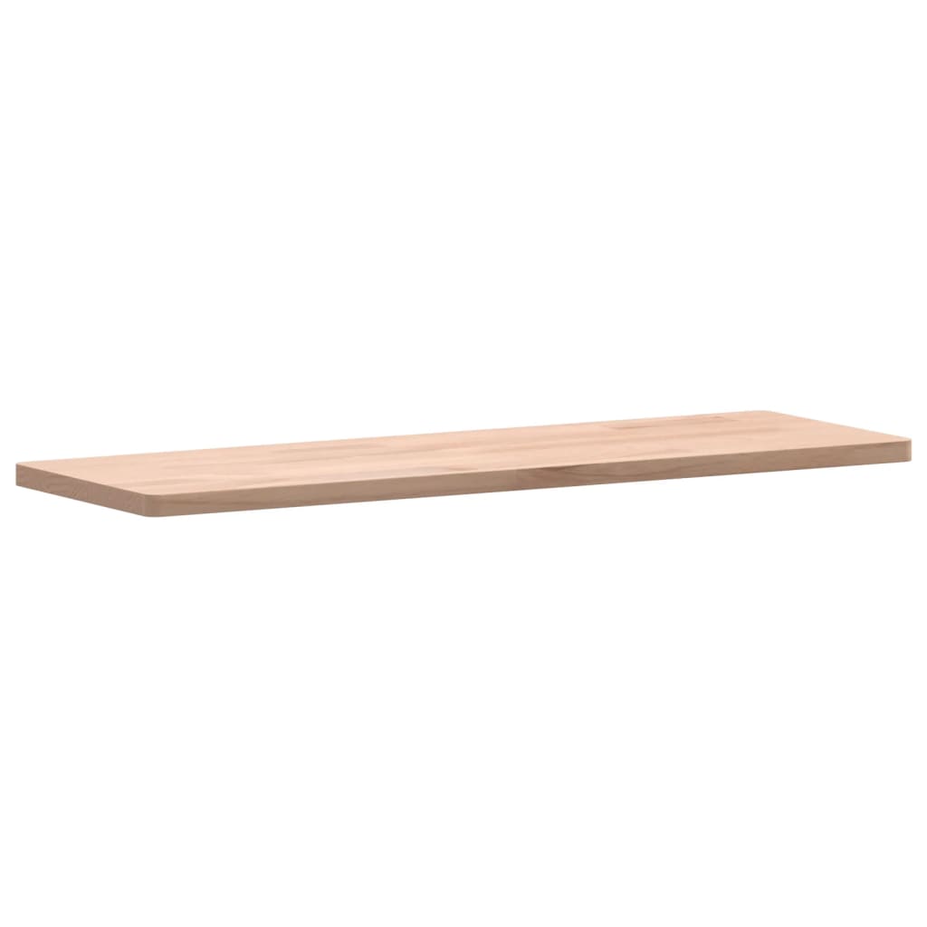 vidaXL Wall Shelf 60x20x1.5 cm Solid Wood Beech