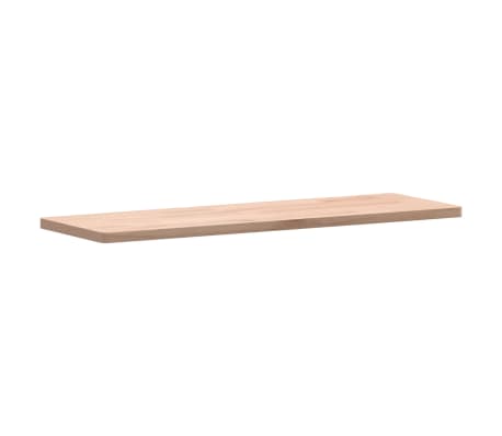 vidaXL Wall Shelf 60x20x1.5 cm Solid Wood Beech