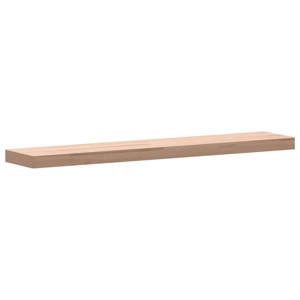 vidaXL Wandschap 100x20x4 cm massief beukenhout afbeelding