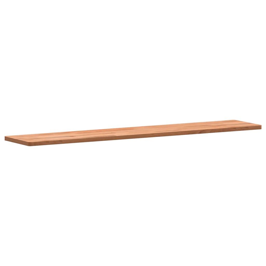 vidaXL Wandschap 100x20x1,5 cm massief beukenhout