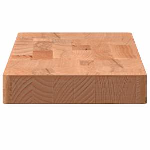 Nástěnná police 80 x 20 x 4 cm masivní bukové dřevo - obrázek 5
