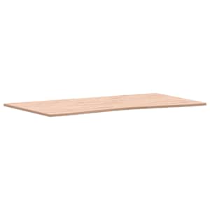 vidaXL Blat de birou, 110x(55-60)x1,5 cm, lemn masiv de fag