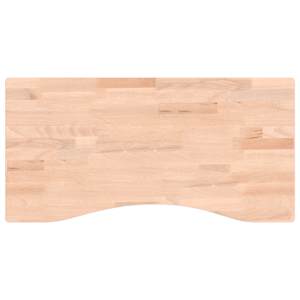 Deska psacího stolu 80 x (36–40) x 2,5 cm masivní bukové dřevo - obrázek 2