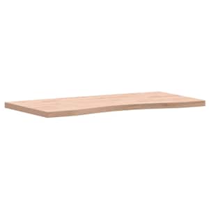 Deska psacího stolu 80 x (36–40) x 2,5 cm masivní bukové dřevo - obrázek 3