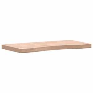 vidaXL Desk Top 80x(36-40)x4 cm Solid Wood Beech