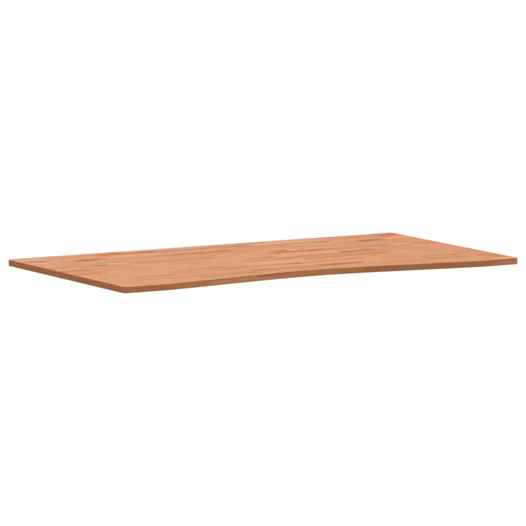 Thumbnail - vidaXL Schreibtischplatte 110x(55-60)x1,5 cm Massivholz Buche