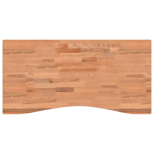 vidaXL kirjutuslaua plaat,100 x (45-50) x 2,5 cm,p&ouml;&ouml;kpuu