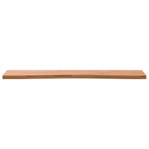 Deska psacího stolu 100 x (45–50) x 2,5 cm masivní bukové dřevo - obrázek 4