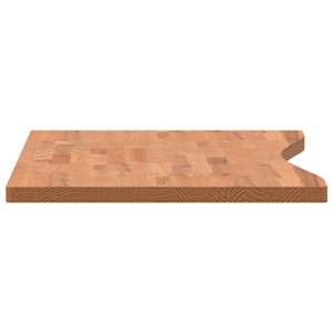 Deska psacího stolu 100 x (45–50) x 2,5 cm masivní bukové dřevo - obrázek 5