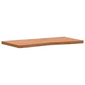 vidaXL Mizna plošča 110x(50-55)x4 cm trdna bukovina