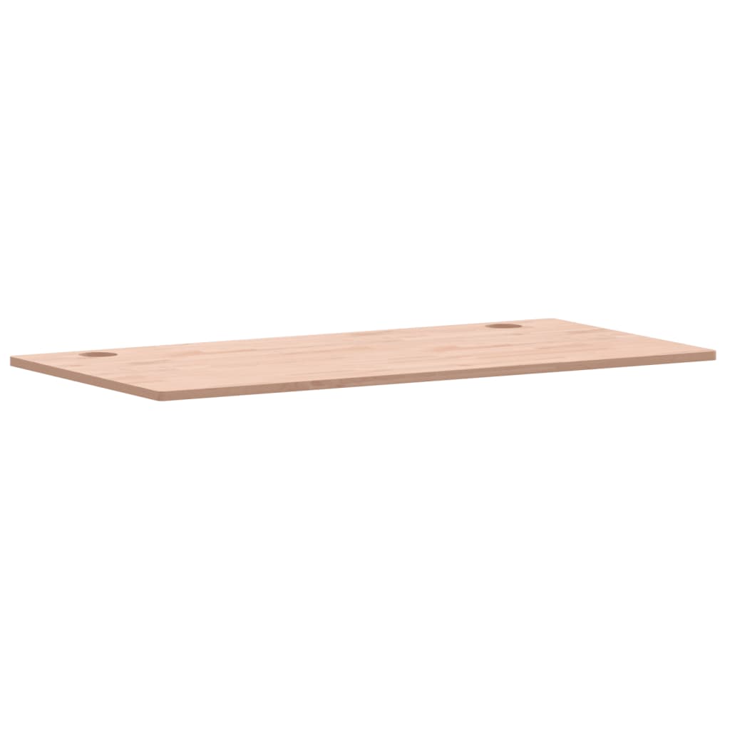 vidaXL Desk Top 100x50x1.5 cm Solid Wood Beech