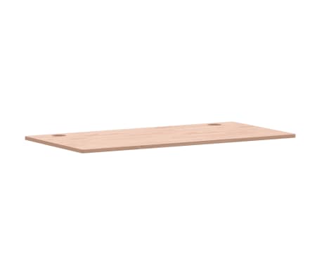 vidaXL Desk Top 100x50x1.5 cm Solid Wood Beech