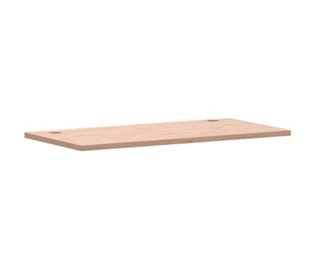 vidaXL Schreibtischplatte 110x55x2,5 cm Massivholz Buche