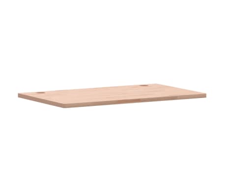 vidaXL Desk Top 100x60x2.5 cm Solid Wood Beech