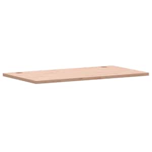 vidaXL Desk Top 110x60x2.5 cm Solid Wood Beech