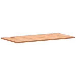 Deska psacího stolu 110 x 55 x 1,5 cm masivní bukové dřevo - obrázek 3